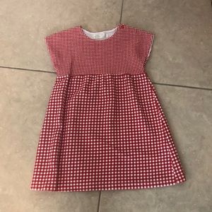 Zara Toddler/Little Girl red gingham dress